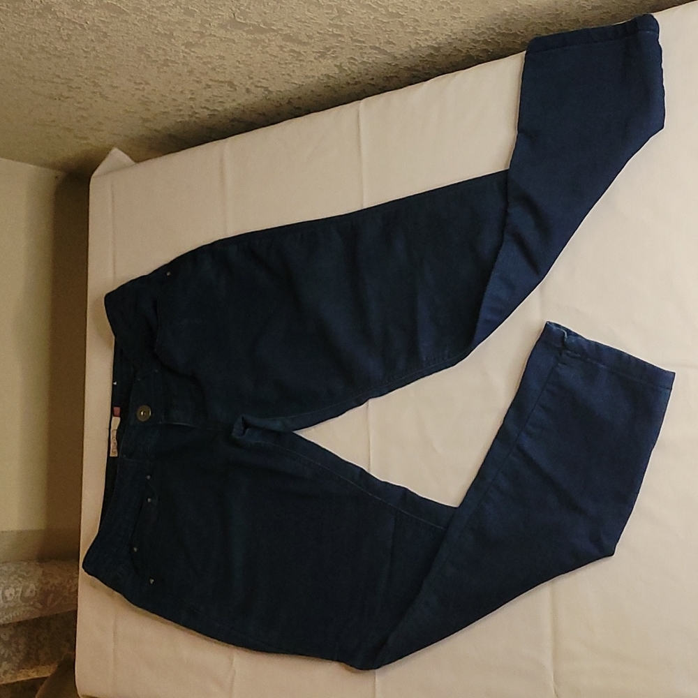 SO cropped pants 👖 dark blue  sz 11